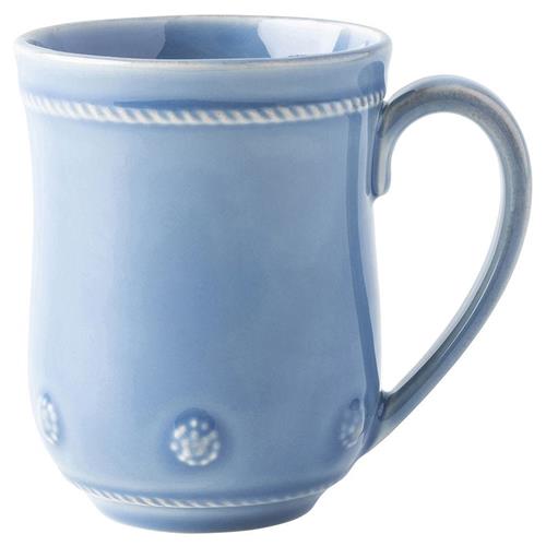 Juliska Berry &amp; Thread Chambray Blue Ceramic Mug