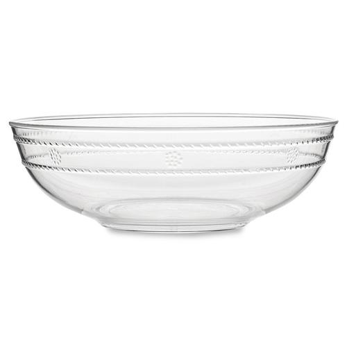 Juliska Isabella Modern Classic Clear Acrylic Serving Bowl