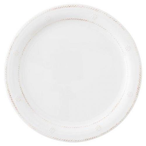 Juliska Berry &amp; Thread French Whitewash Melamine Dinner Plate