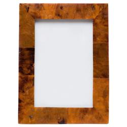 Pigeon And Poodle Basel Modern Classic Caramel Shell Picture Frame - 4x6
