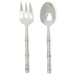 Liliana Hollywood Silver Stainless Steel Serving Set