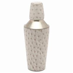 Witney Rustic Lodge Grey Leather Cocktail Shaker