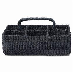 Voru Coastal Beach Blue Abaca Glassware Storage