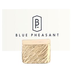 Zachary Hollywood Regency Gold Brass Cube Card Holder - Set of 4