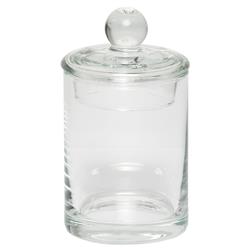 Pigeon and Poodle Darby Modern Classic Clear Glass Canister - Small