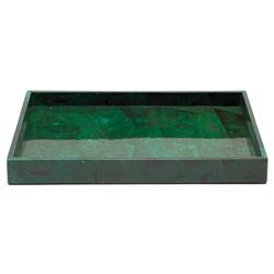 Pigeon and Poodle Palm Beach Coastal Emerald Shell Tray - Small