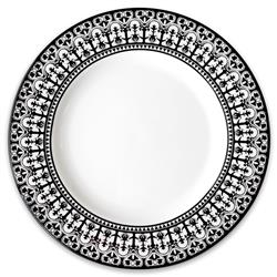 Casablanca Global Bazaar Black Porcelain Salad Plate