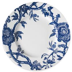 Arcadia Costal Beach Blue Floral Porcelain Dinner Plate
