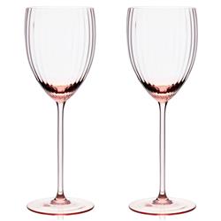 Quinn Modern Classic Rose White Wine Glass - Set of 2