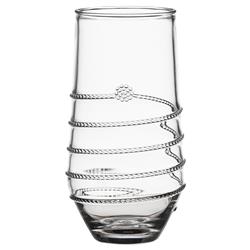 Juliska Amalia Modern Classic Clear Acrylic Tumbler