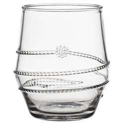Juliska Amalia Modern Classic Clear Acrylic Stemless Tumbler