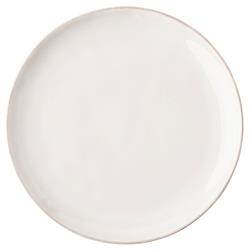 Juliska Puro Modern Classic Whitewash Ceramic Coupe Salad Plate