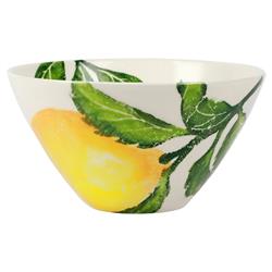 Limoni Modern Classic White Stoneware Cereal Bowl