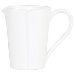 Lastra Modern Classic White Melamine Pitcher