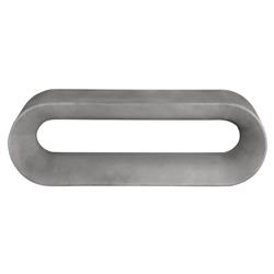 Liyana Industrial Loft Grey Concrete Outdoor Dining Bench