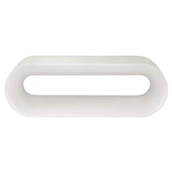 Liyana Industrial Loft White Concrete Outdoor Dining Bench