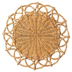 Juliska Provence Coastal Beach Natural Rattan Woven Placemat