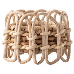 Juliska Provence Coastal Beach Whitewash Rattan Napkin Ring