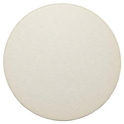 Orlando Shagreen Modern Classic Pearl White Placemat - Set of 4
