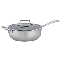 Zwilling Clad CFX Modern Classic Silver Stainless Steel Nonstick Pan