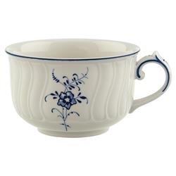 Old Luxembourg French Country White Porcelain Tea Cup