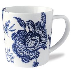 Arcadia Coastal Beach Blue Porcelain Mug