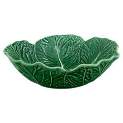 Cabbage French Country Green Earthenware Bowl