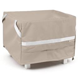 Outdoor Side &amp; End Table Brown Square Cover