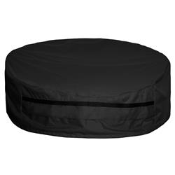 Outdoor Daybed Black Round Furniture Storage Cover