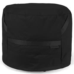 Outdoor Dining Table Black Round Cover