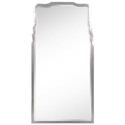 Ciara Modern Classic Antique Silver Leaf Iron Wall Mirror