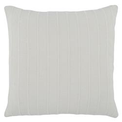 Harper Modern Classic White Striped Cotton Throw Pillow - 22x22