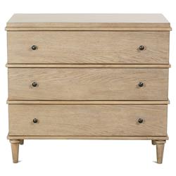 Marlowe Rustic Lodge Brown Oak 3 Dovetail Drawer Bachelor Chest Dresser
