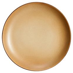 L'Objet Terra Modern Classic Brown Porcelain Dinner Plate