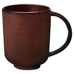 L'Objet Terra Modern Classic Red Porcelain Mug