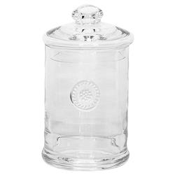 Juliska Berry &amp; Thread French Country Clear Glass Decorative Wish Jar