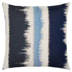 Murmur Midnight Coastal Indigo Indoor Outdoor Throw Pillow - 20x20