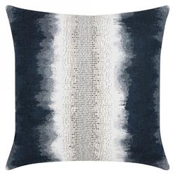 Resilience Coastal Beach Indigo Blue Indoor Outdoor Throw Pillow - 20x20