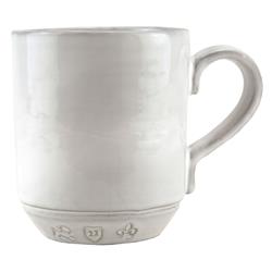Firenze Modern Classic White Ceramic Coffee Mug