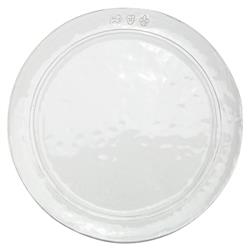 Firenze Modern Classic White Ceramic Dinner Plate