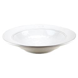 Firenze Modern Classic White Ceramic Serving Bowl