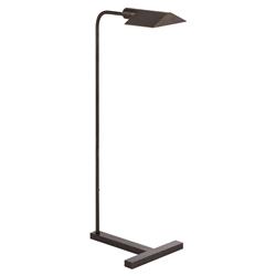 Visual Comfort William Pharmacy Industrial Loft Bronze Metal Task Floor Lamp