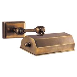 Visual Comfort Dorchester Regency Burnished Brass Picture Light - 8''