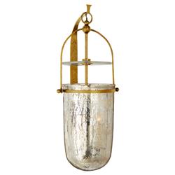Visual Comfort Lorford French Country Gilded Iron Mercury Glass Armed Sconce
