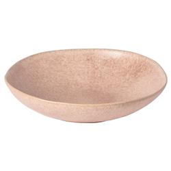 Livia Modern Classic Mauve Rose Stoneware Pasta Bowl - Set of 4