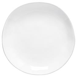 Livia Modern Classic White Stoneware Salad Plate - Set of 4