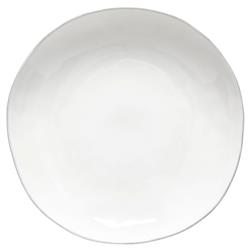 Livia Modern Classic White Stoneware Serving Bowl