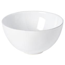 Livia Modern Classic White Stoneware Cereal Bowl - Set of 4