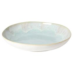 Eivissa Coastal Beach Blue Stoneware Pasta Serving Bowl