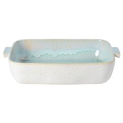 Eivissa Coastal Beach Blue Stoneware Rectangular Baking Dish